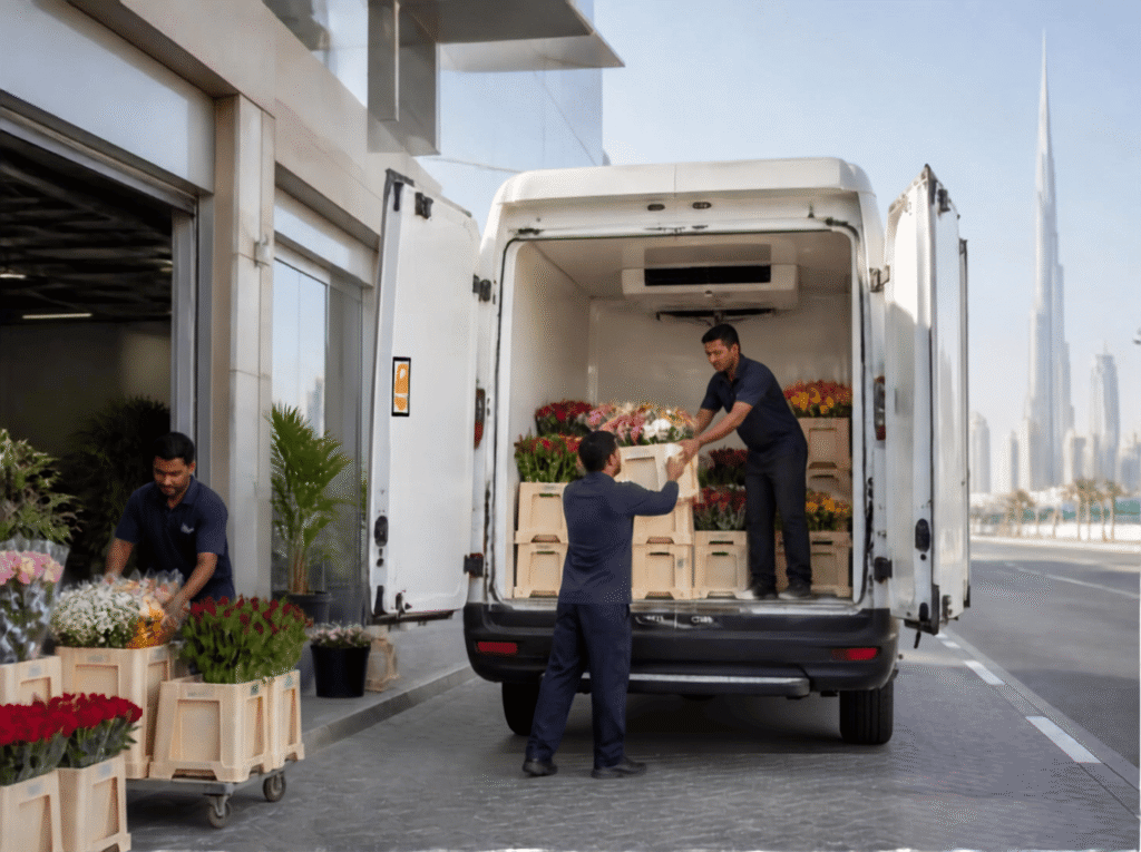 Flower Cold Transport Dubai for Fresh & Temperature-Sensitive Flowers